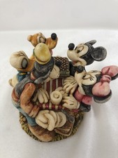 Disney Harmony Kingdom Patriotic Picnic Fig Mickey Robert King Ltd Ed 500 MIB picture