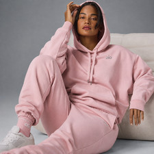 ALO Yoga Accolade Sweatshirt Unisex Hoodie Full Zip Quarter Zip Pullover picture