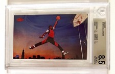 1985 Nike Promo Michael Jordan #2 - BGS 8.5 (9 CENTERING & CORNERS) RARE picture