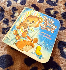 Random House Teddy Beddy Bear's Bedtime Adventure Board Book Chunky 1985 picture