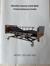 Fully Electric Adjustable Hospital Bed with Remote Control and Side Rails picture