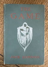 1905 Jack London The Game 1st Edition / 2nd Issue Macmillan Illustrated HC picture