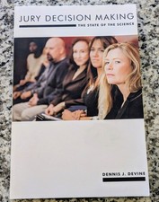 Jury Decision Making : The State of the Science Paperback Dennis Devine picture