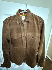 RELWEN cord Work shirt- M Medium- Brown picture