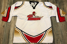OT Sports Santa Fe Roadrunners NAHL Hockey Jersey Men's 56 Fight Strap NWT picture