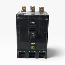 New Square D QOB3100 100A 3-Pole 240VAC Bolt-On Mini Circuit Breaker Trip Ind picture