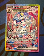 Sylveon ex SIR Full Art Holo 270 HP PRE 156/131 English Prismatic Evolution picture