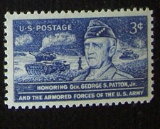 US 3¢ Stamp Scott #1026, Gen. George S. Patton  MNH 1953 picture