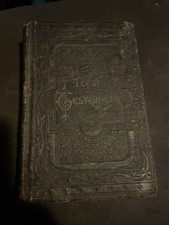 1886 Antique New Testament Bible American Bible Society KJV 140 Years Old picture