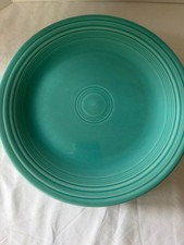 Fiesta ware Turquoise blue dinner plates set  of 4 picture