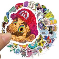 50pcs PSYCHEDELIC Graffiti Sticker Set-Laptop Car Phone Skateboard Waterbottle picture