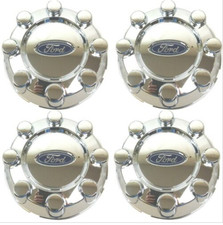 4pcs C3693R Ford F-250, F-350 SRW Chrome Center Cap NO Hole #7C3Z1130AA picture