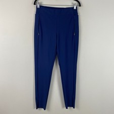 Athleta Stellar Tight Pants Womens 10 Tall Blue Commute Traveler Career 982974 picture