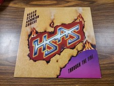 Hagar Schon Aaronson Shrieve* Through The Fire*VINYL GEFFEN GHS 4023 EX/VG+ 1985 picture