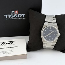 Tissot PRX Men's Blue T137.410.11.041.00 Quartz Watch (40MM ) Stainless Steel picture