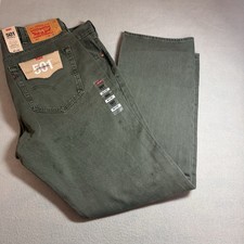 Levis 501 Jeans Mens Sz 40 X 32 Green Button Fly New With Tags picture