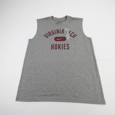 Virginia Tech Hokies Nike Nike Tee Sleeveless Shirt Men's New with Tags M picture