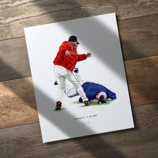 Pedro Martinez Don Zimmer Fight 8x10 Print Yankees Red Sox Baseball picture