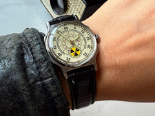 Soviet Mechanical Wrist Watch Pobeda Chernobyl Atomic Radiation USSR original picture
