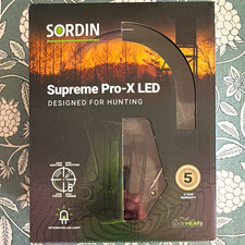 Sordin Supreme Pro-X LED Ear Defenders picture