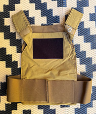 FirstSpear The Slick Low Vis Plate Carrier Large Coyote Brown SAPI Cut nsw sf picture