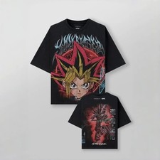 Yu-Gi-Oh Men Oversized T-Shirt Casual Sport Fitness Cotton Short-Sleeved T shirt picture