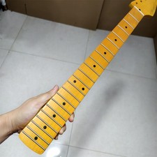 Vintage 21 Fret maple guitar neck 25.5 Inch maple fingerboard inlay replace picture