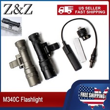 Tactical Mini Light M340C Flip-to-side Mount 500 Lumen Outdoor Weapon Flashlight picture
