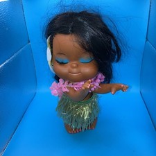 vtg 70's Lanakila Vinyl Doll Aloha Hula Girl picture