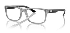 A|X Armani Exchange Men's AX3016 8239 Square Transparent Eyeglass Frames 53mm picture