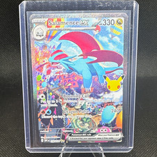 Pokemon 30TH TCG Salamence ex 187/159 Sv09 SIR Holo English 320 HP picture