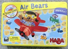 NEW HABA Air Bears Magnetic Kids Travel Game 2 - 4 Players FUN Tin Box picture