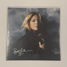 Sarah McLachlan Better Broken LP Vinyl Signed Front Cover Rare picture
