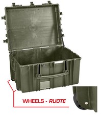 Explorer Cases 7745 Hard Case W/o  Pelican 1690 Foam & Wheels (MIL Grn, BLACK) picture