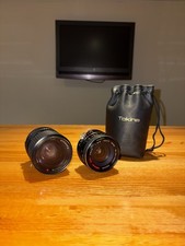 Vintage Tokina RMC Lens 35-70mm f/3.5 MF, Albinar ADG 28mm f/2.1 Macro PRISTINE picture