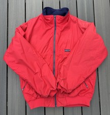 Patagonia Vintage Fleece Softshell Made In USA 90s Full Zip Bomber Large Jacket picture