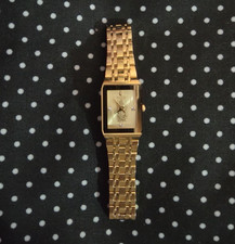 Bulova 97P140LG Our Lady of Guadalupe Women’s Gold Tone Diamond Watch picture