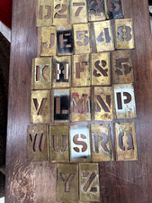 Complete your set Vintage Brass Stencil 2