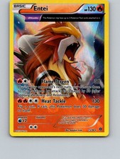 Entei 15/98 Rare Ancient Origins Pokemon Reverse Holo Near Mint picture