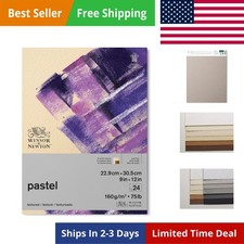 Pastel Paper Pad 12x16 Inches 24 Sheets Earth Colors for Art Coloring picture