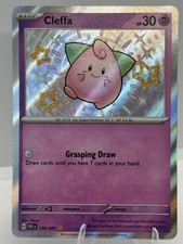 Cleffa 150/091 SV: Paldean Fates Holo SHINY RARE Pokemon TCG MINT/NM picture