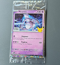 Mewtwo 30th Anniversary Celebration Pokemon Promo Card Exclusive 063/128 picture
