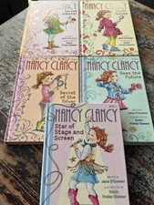 Nancy Clancy Hardcover Books Lot Books 1-5 Jane O’Connor Harper Hard Cover picture