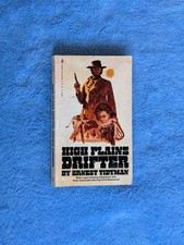 HIGH PLAINS DRIFTER Ernest Tidyman Paperback Book 1973 Western  picture