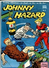 Johhny Hazard--#8--1948--COMIC BOOK--Best Books--FN/VF picture