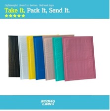 4x6 4x8 6x10 8.5x12 Poly Bubble Mailer Padded Envelope Shipping Bag Mutiple Size picture