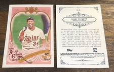 2025 Topps Allen & Ginter Sweet Victory Kirby Puckett #SV-25 HOF Twins Insert picture