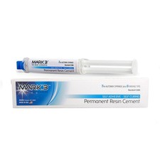 Mark3 Permanent Resin Cement Self Adhesive 7ml Automix Syringe & Tips Made in US picture