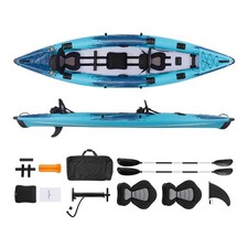 Uimoso Inflatable Kayak 2-Person Inflatable Recreational Kayak 700LBS Capacity picture
