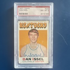 Topps 1971-72 Topps Dan Issel #200 Rookie PSA 8 Kentucky Colonels ABA picture
